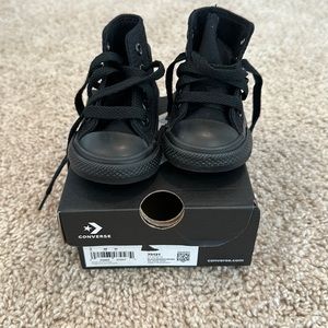 Converse All Star (Black) - Infant size 3